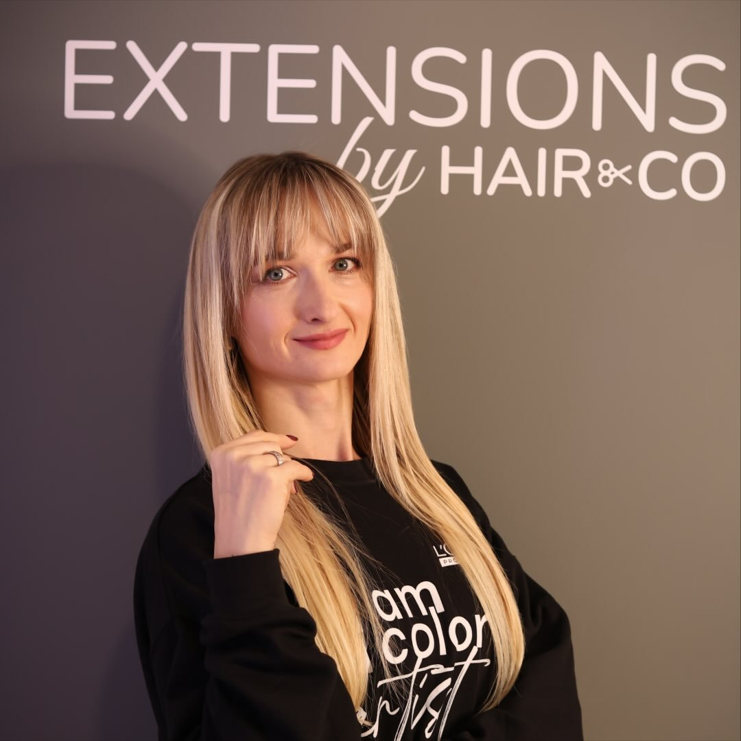 Proprietária Hair & Co Lisboa especialista em extensões